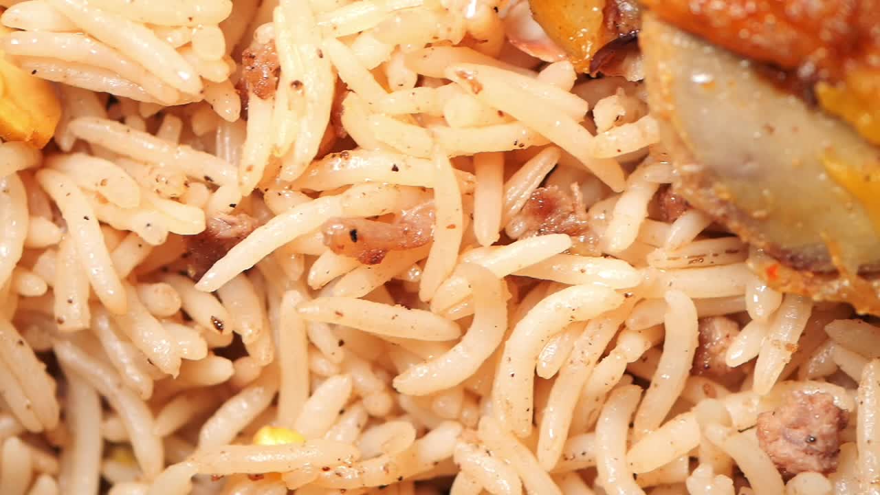 Close up of a Rice Dish