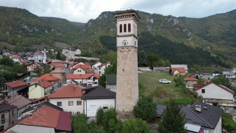 la torre del reloj de travnik