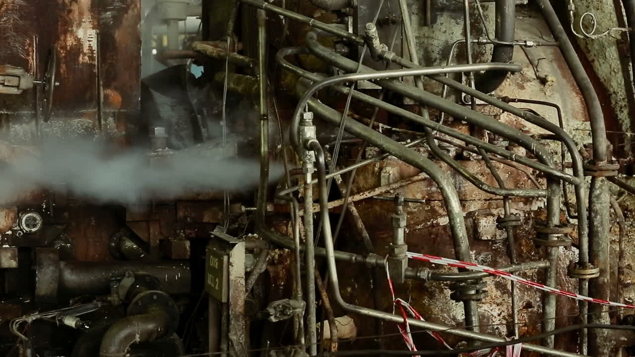 Reparto di produzione della fabbrica. Reparto di assemblaggio di macchine per la lavorazione dei metalli in fabbrica industriale