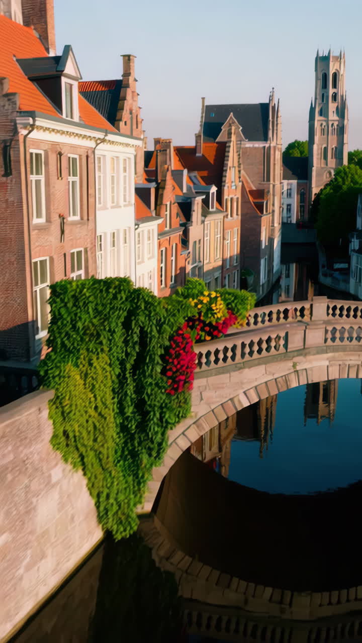 Aerial view of Gent, Belgium