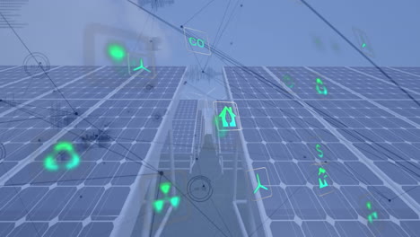 Animación-Del-Procesamiento-De-Datos-Sobre-Paneles-Solares.