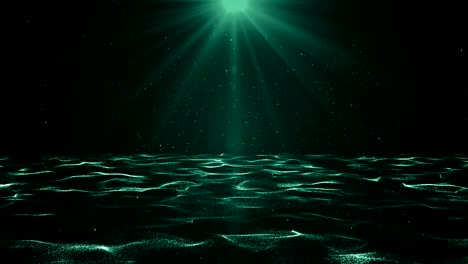 partículas de polvo abstracto luz bokeh títulos de movimiento bucle de fondo cinematográfico