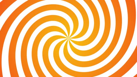 2d motion background. orange yellow solar radiation cartoon style.