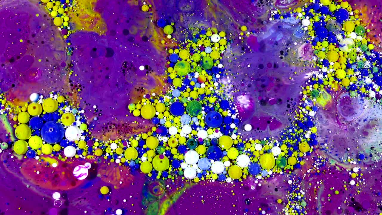 pintura de tinta de arte explotan difusión en la esfera