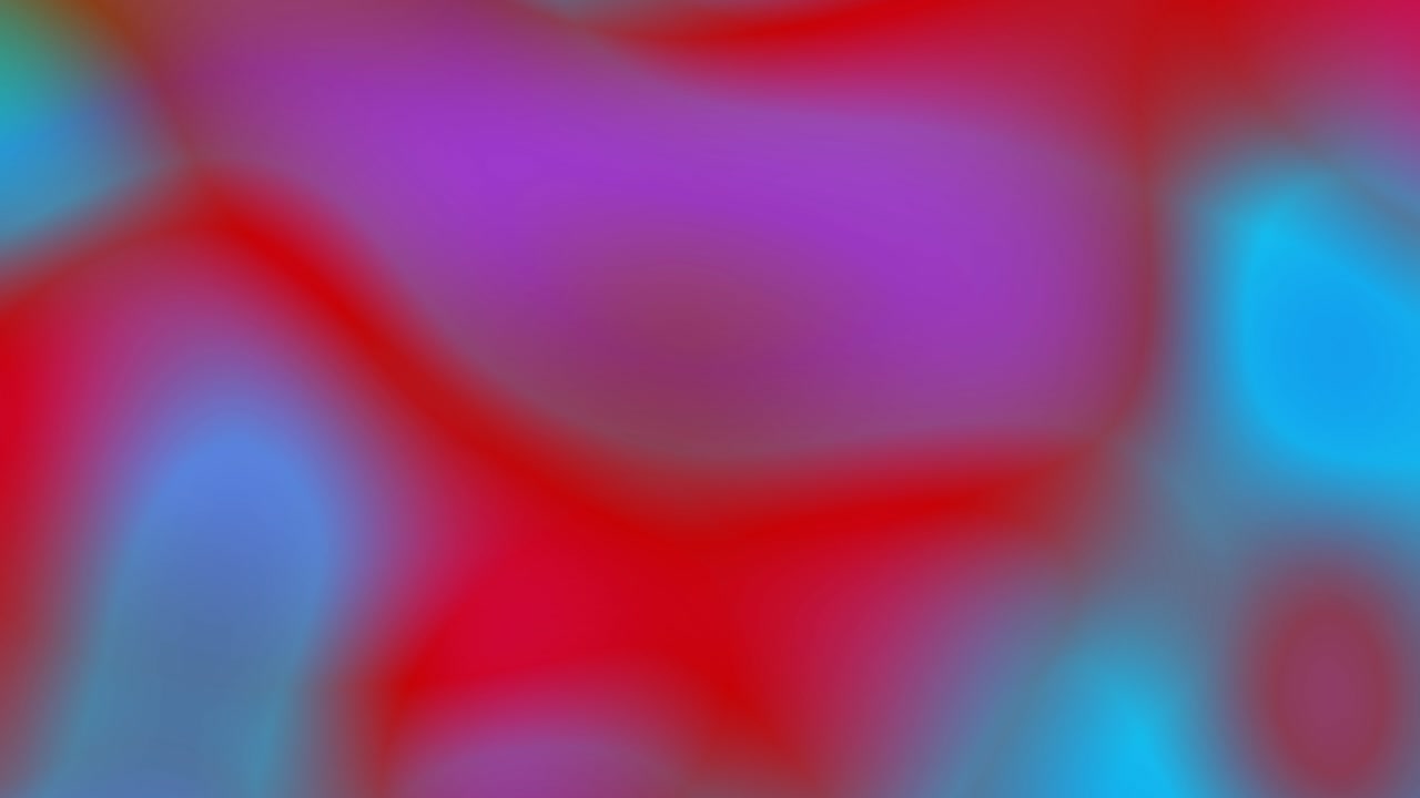 Holographic flowing liquid waves video animation