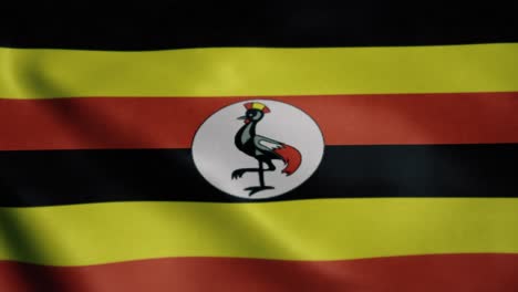 bandera de uganda