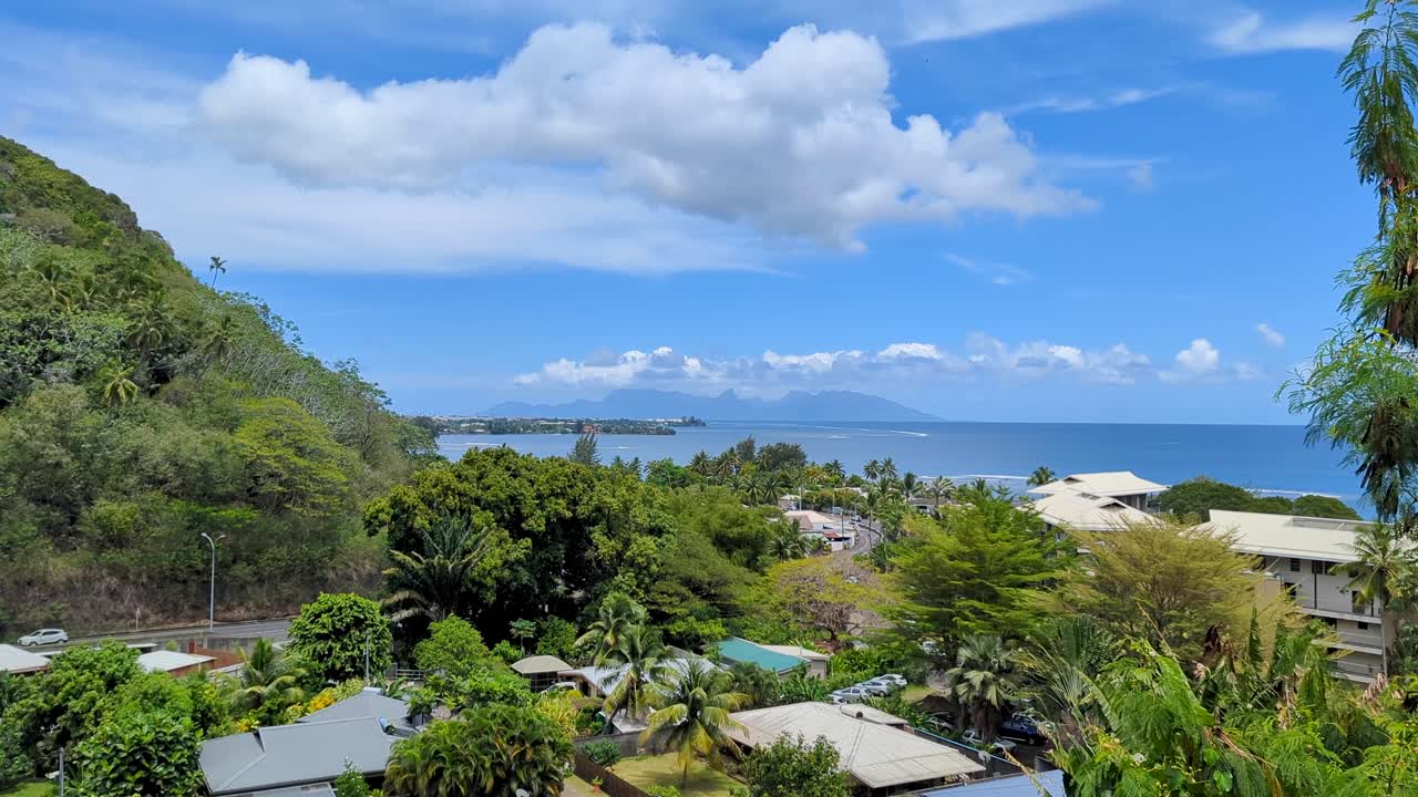 Beautiful Tropical Island Landscape