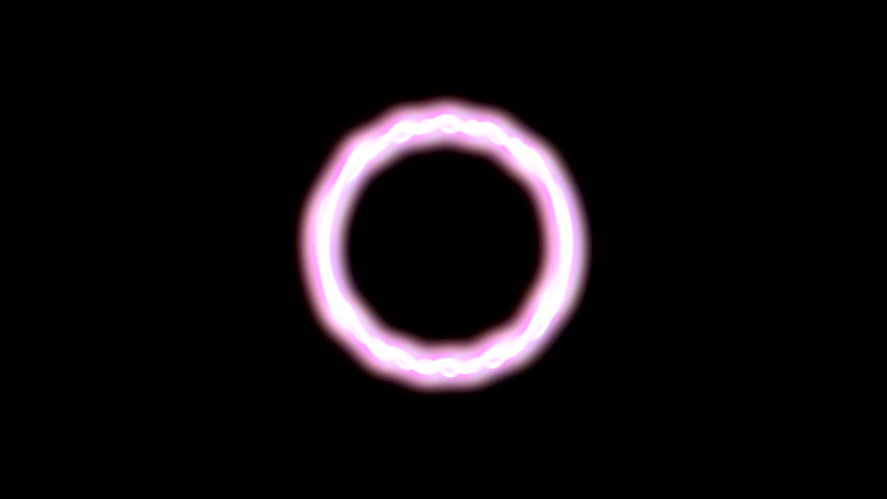 Motion graphics glowing blue flowery circle burst background Able to loop seamless 4K