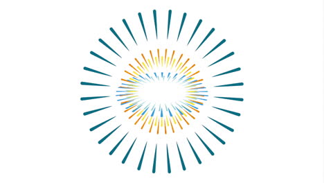 diseño de iconos de luz, animación de video