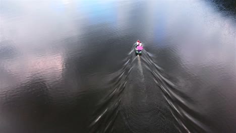 boat on a calm river