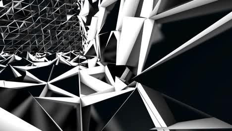 un bucle perfectamente sin costuras en 3d que representa el fondo del origami