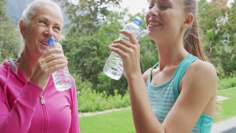 Senior-woman-exercising-in-a-garden