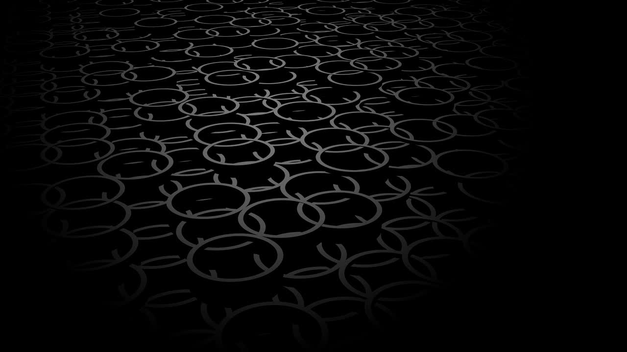 el fondo de los círculos