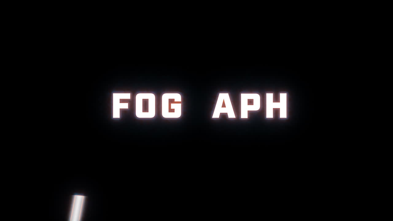 4K text reveal of the word "infographic" on a black background