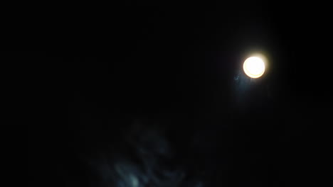 fondo con una luz en la esquina