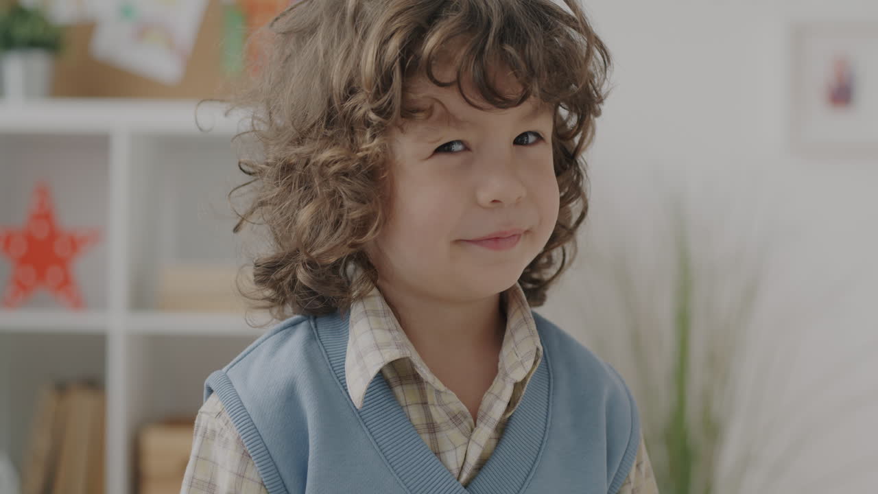 Retrato de un niño pequeño