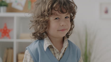 portrait of a little boy
