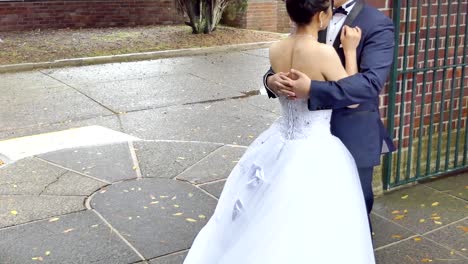 shot-of-bride---groom-with-wedding-flower