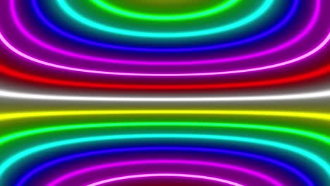 neon line illumination animation motion graphics