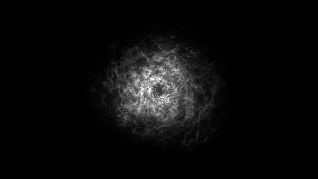 검은 바탕에 물의 물결이 있습니다.