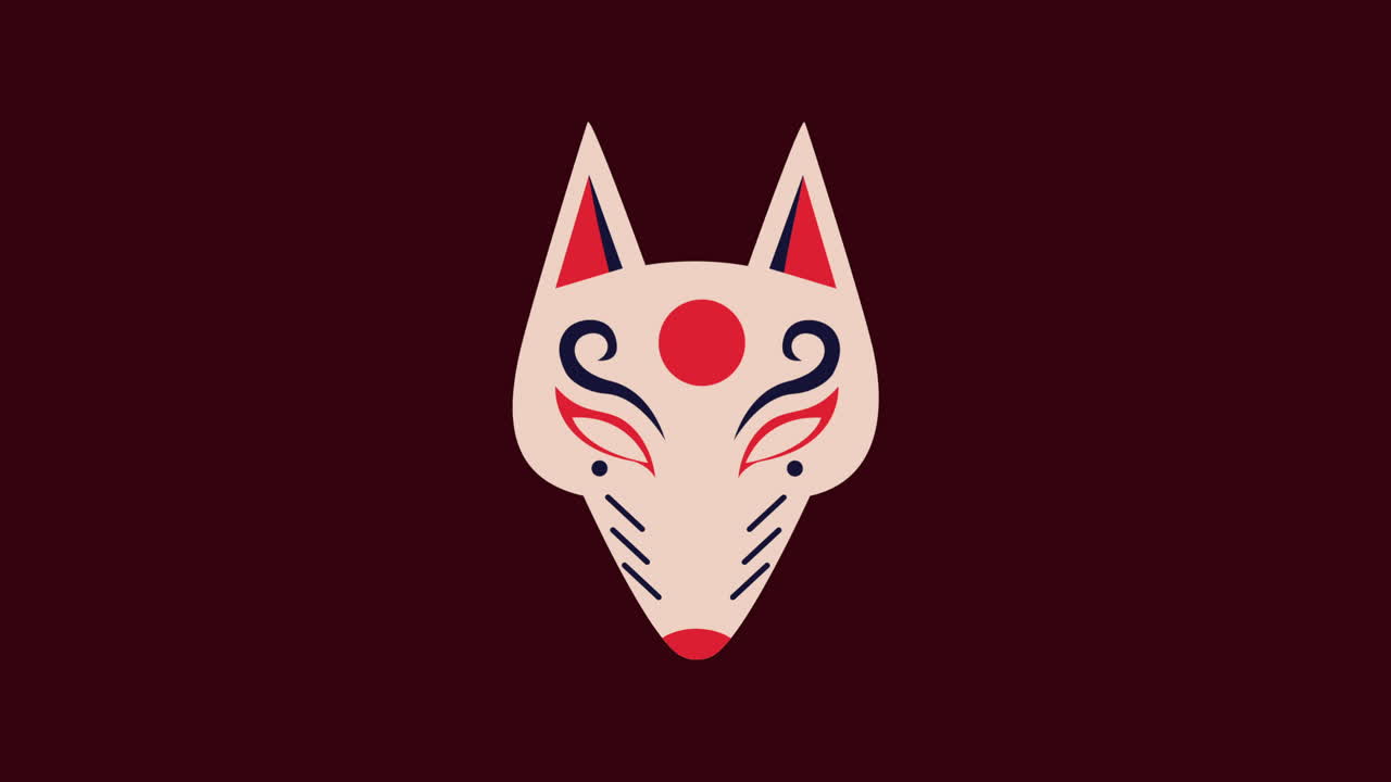 Japanese Kitsune Mask