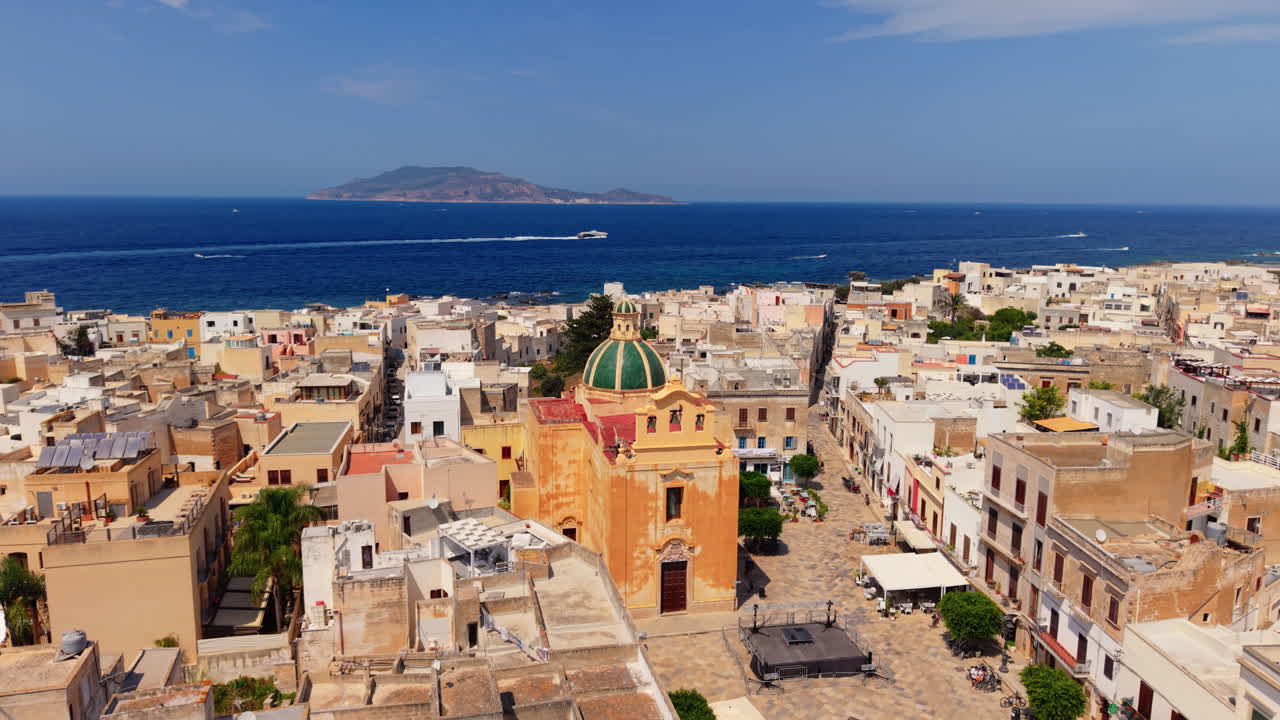 Favignana Island, Italy: A Mediterranean Townscape
