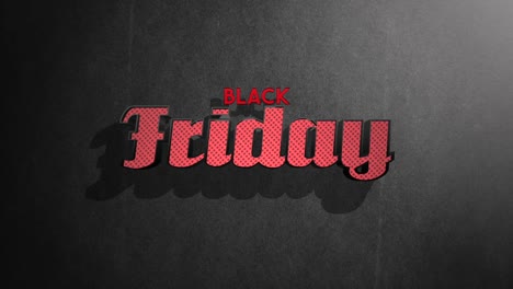 retro black friday text on black vintage texture in 80s style