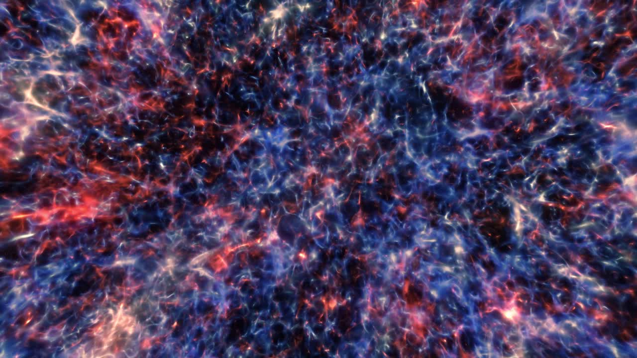 Observable Universe Flythrough – Cosmic Web, Galaxies, and Deep Space