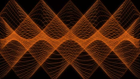 orange color dot shape pattern animation motion graphics