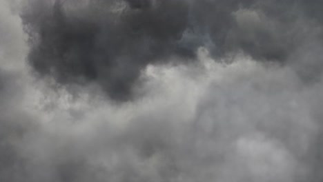 background of dark clouds in the sky and lightning striking