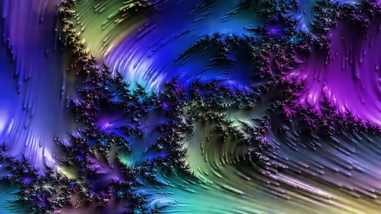 абстрактное фрактальное искусство