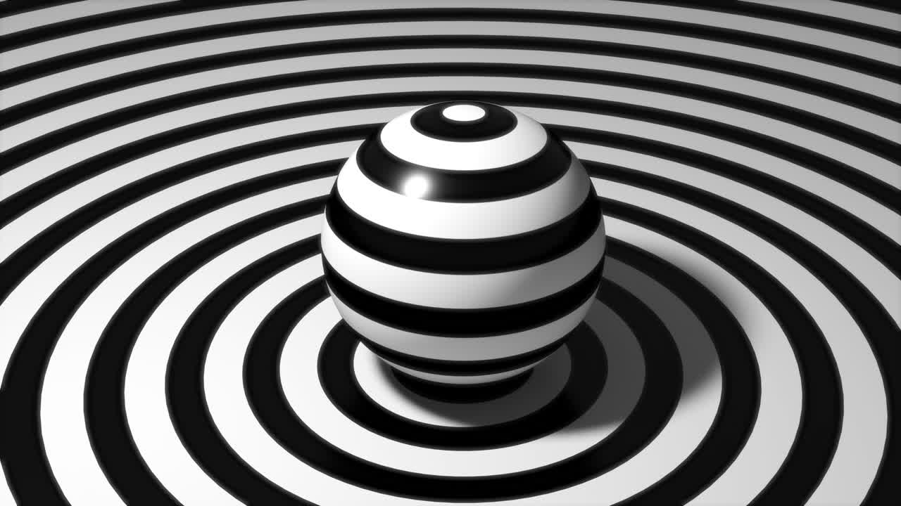 черно-белая сфера