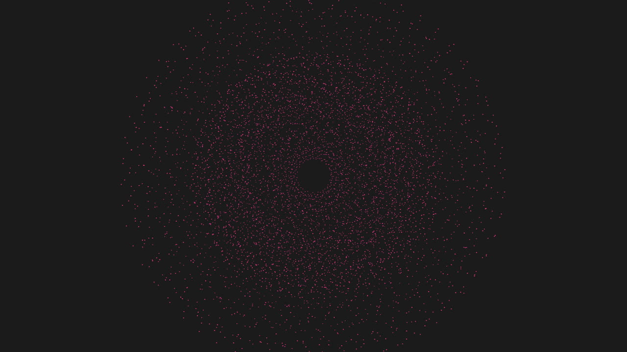 abstracto artístico patrón de puntos negros intrincadamente dispuestos en un fondo misterioso