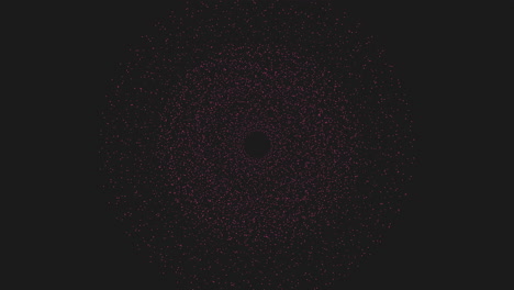 artistic abstract intricately arranged black dot pattern on a mysterious background