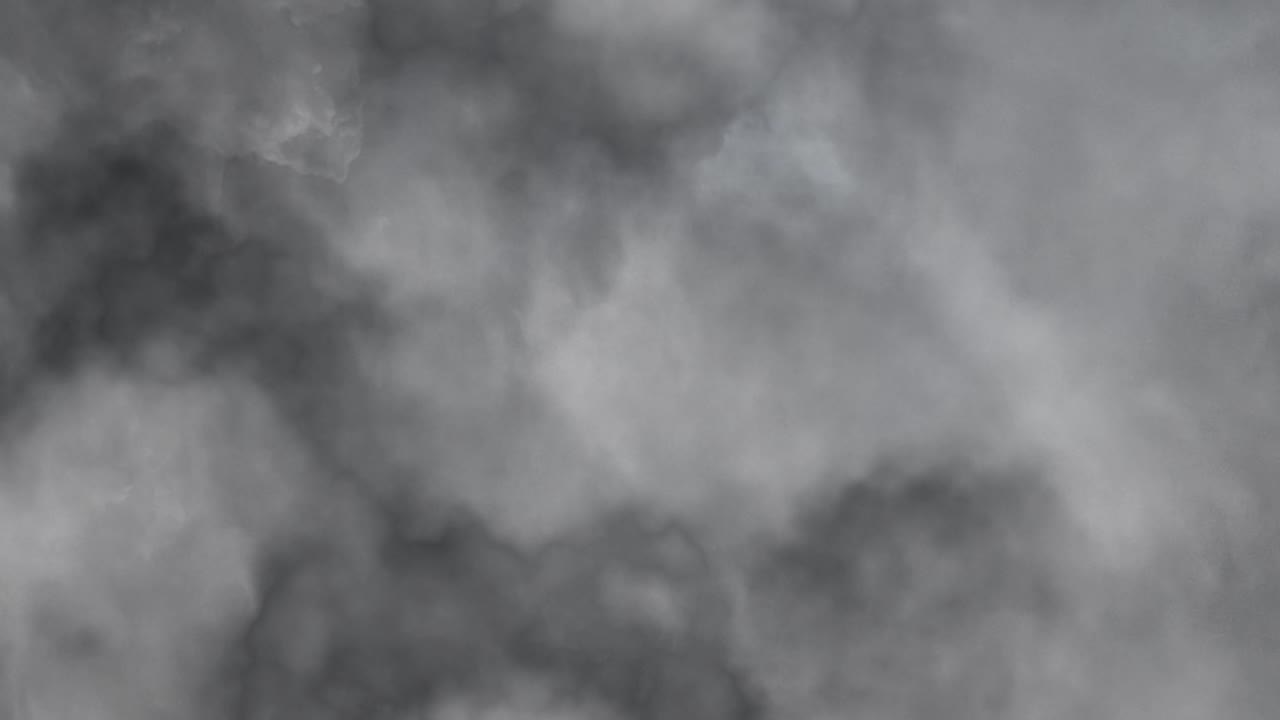 어두운 하늘에서 번개, 자연의 구성 4k