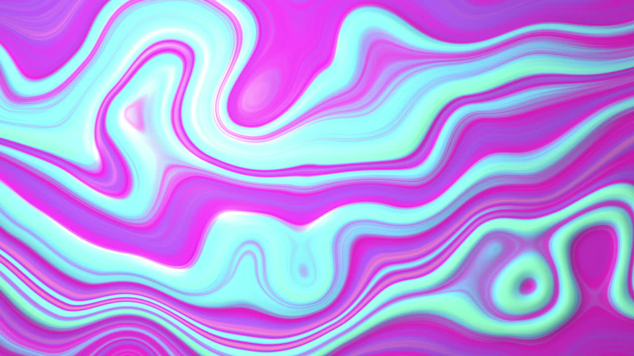 움직이는 분홍색 배경 위의 모양의 애니메이션