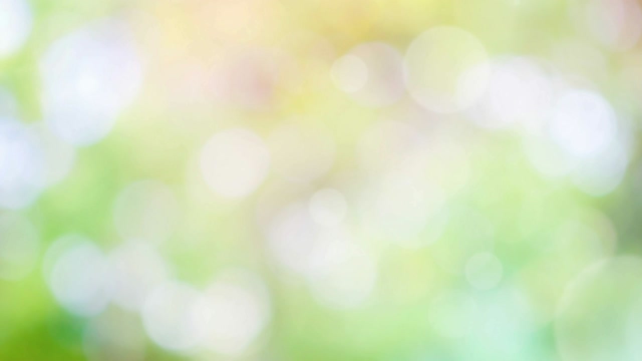 Abstract spring background with bokeh