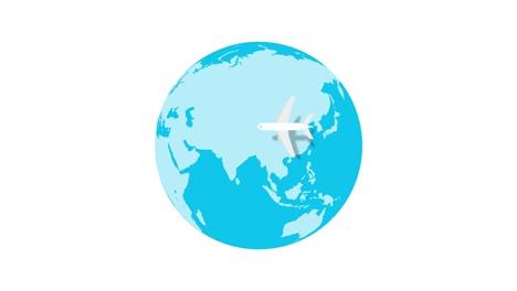 travel around the world by air