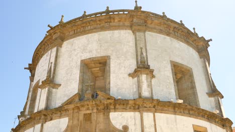 Dome-Of-The-Monastery-Of-Serra-do-Pilar-in-Vila-Nova-de-Gaia,-Portugal