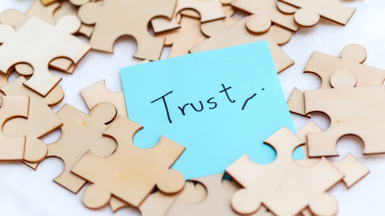 Explore the intricate puzzle of trust in relationships through a close-up look at its emotional significance.