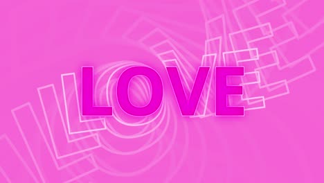 animación de fondo de amor