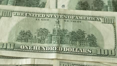 focus shift independence hall back of 100 dollar bill 4k