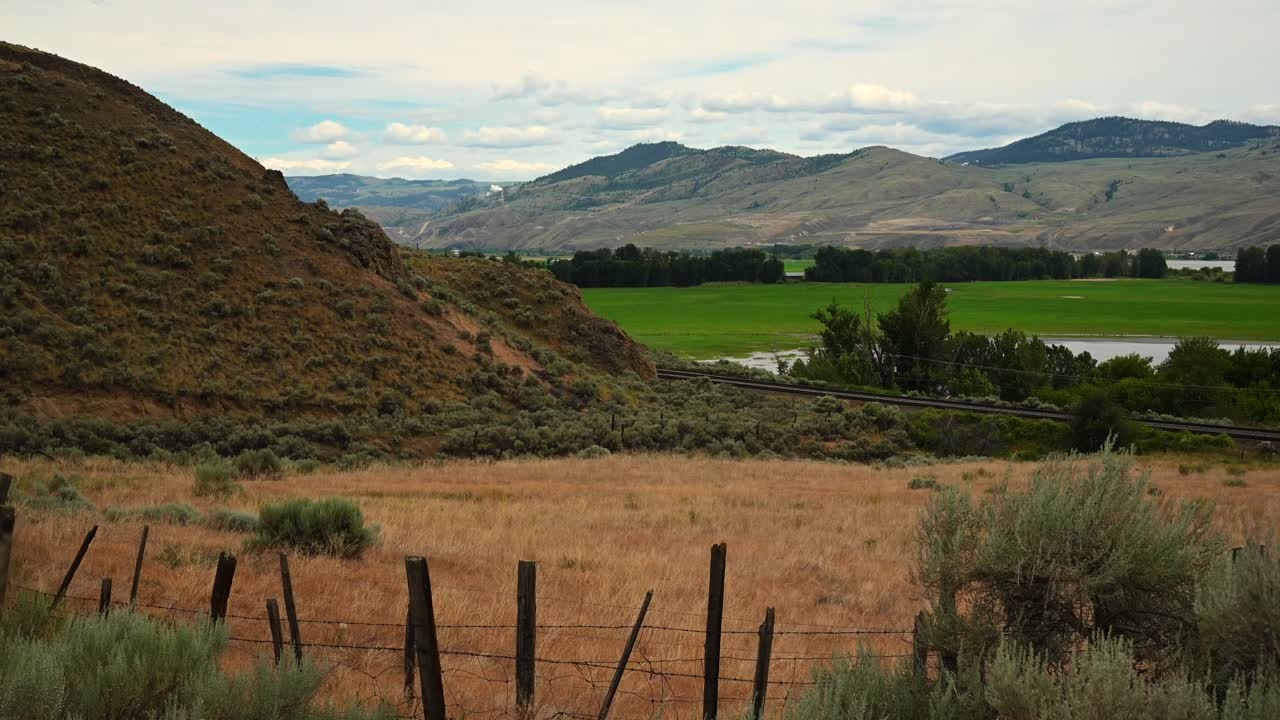 Time Stands Still at Kamloops: Steady Tripod Captures of Mara Loop Trailhead's Serene Landscape