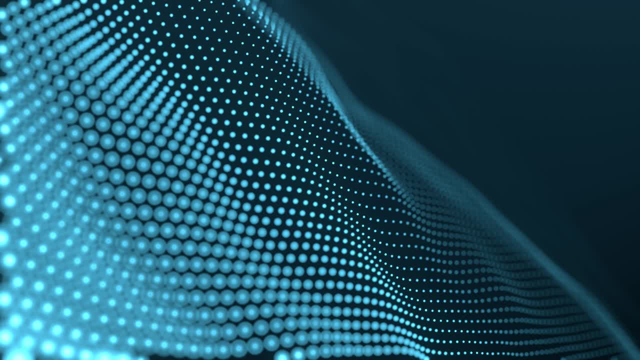 Abstract geometric video footage.