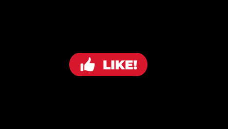 Like-icon-of-social-media.-Thumbs-up-animation-motion-graphics-video-transparent-background-with-alpha-channel