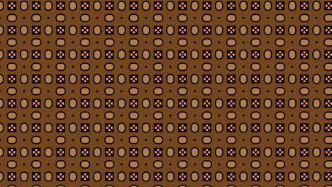 abstract background animation with cross-pattern dotted generative computational art illustration