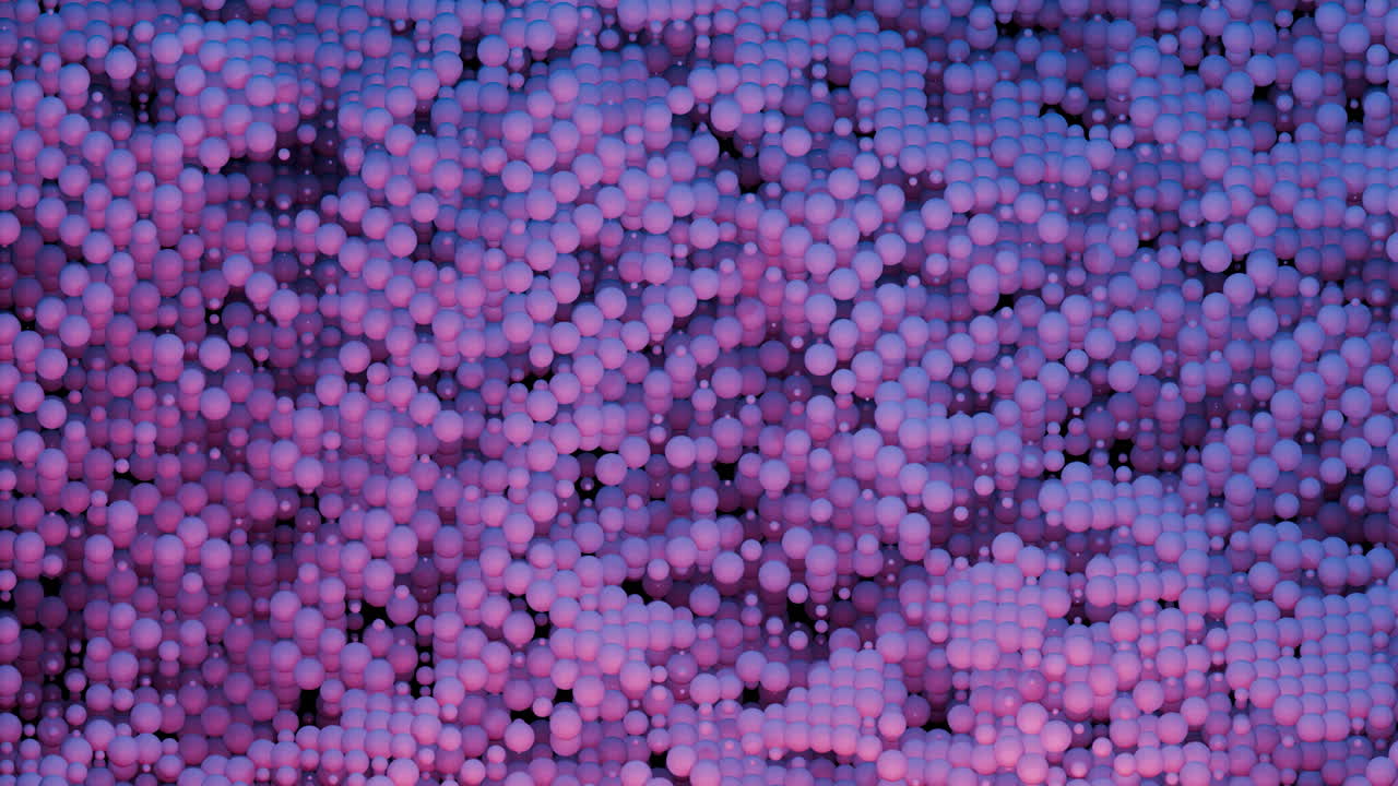 Abstract Pink and Purple Spheres Background