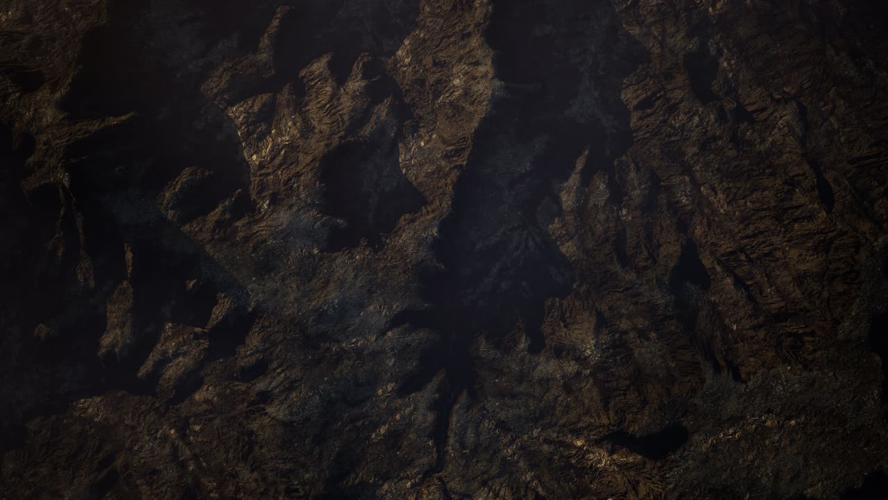 vista superior del cañón de la roca roja