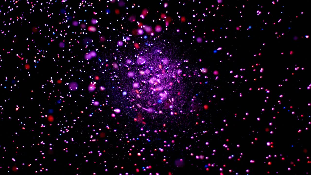 Artificial snow on the floor 4k