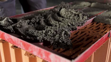 bricklaying process
